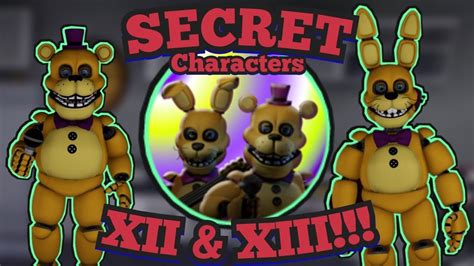 fredbear's mega roleplay secret characters